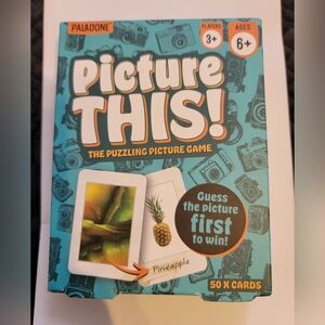 PICTURE THIS! The Puzzling Picture Game Cards Game Fun New Paladone Games